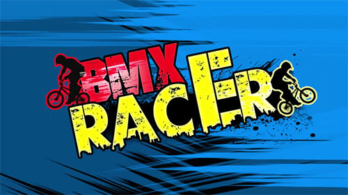 BMX racer poster