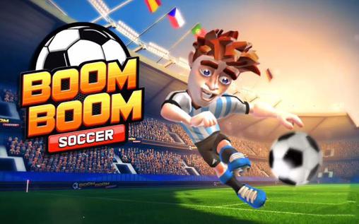 Boom boom soccer poster