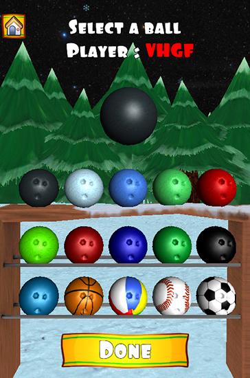 Bowling Xmas screenshot 1