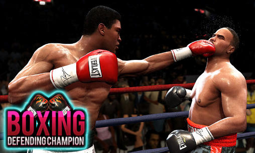 Boxing: Defending champion poster