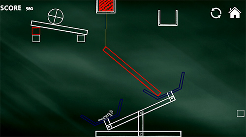 Brain hit on: Stickman rope swing puzzle games screenshot 3
