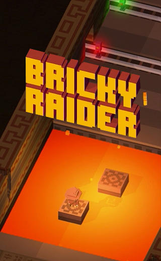 Bricky raider: Crossy poster