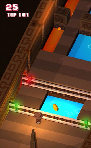 Bricky raider: Crossy screenshot 3