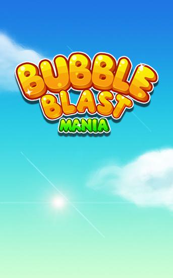 Bubble blast mania poster