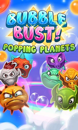 Bubble bust! Popping planets poster