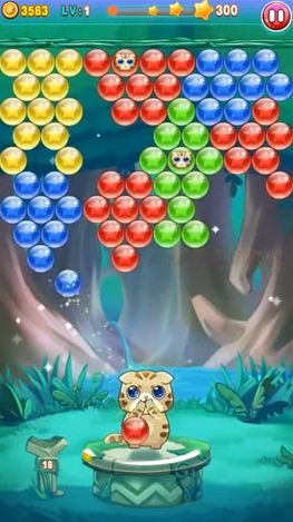 Bubble cat rescue 2 screenshot 1