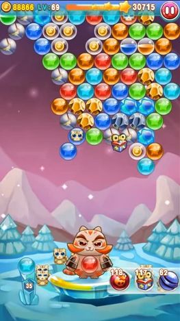 Bubble cat rescue 2 screenshot 3