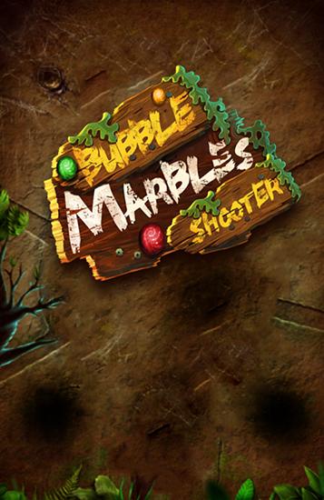 Bubble marbles shooter puzzle poster