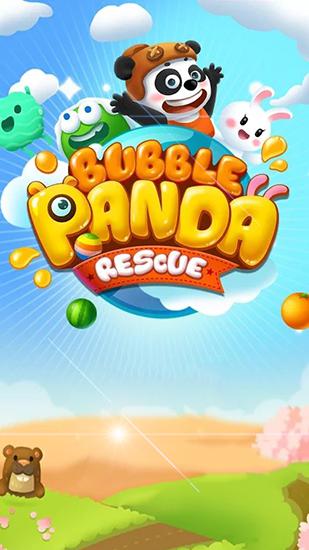 Bubble panda: Rescue poster