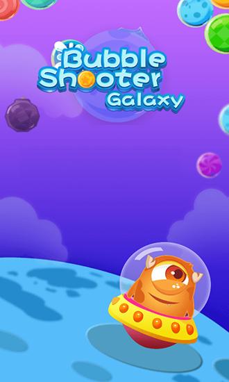 Bubble shooter galaxy poster