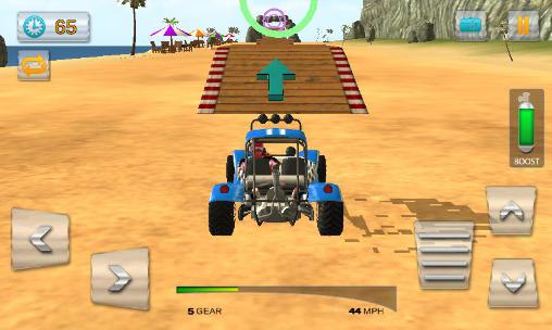 Buggy stunts 3D: Beach mania screenshot 3