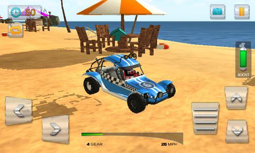 Buggy stunts 3D: Beach mania screenshot 5