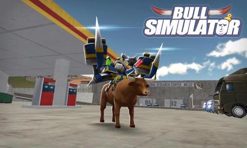Bull simulator 3D poster