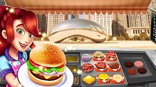 Burger truck Chicago: Fast food cooking game screenshot 3