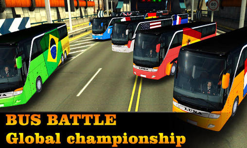 Bus battle: Global championship poster
