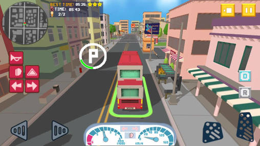 Bus simulator: City craft 2016 screenshot 2