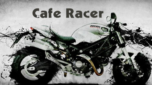 Cafe racer poster