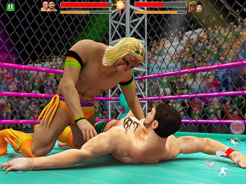 Cage wrestling revolution: Ladder match fighting screenshot 3