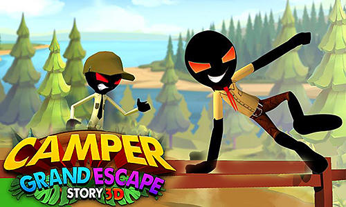 Camper grand escape story 3D poster