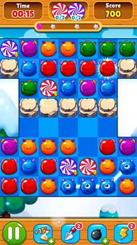 Candy monsters match 3 screenshot 1