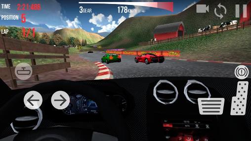 Car racing simulator 2015 screenshot 2