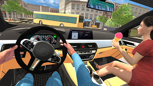 Car simulator M5 screenshot 1