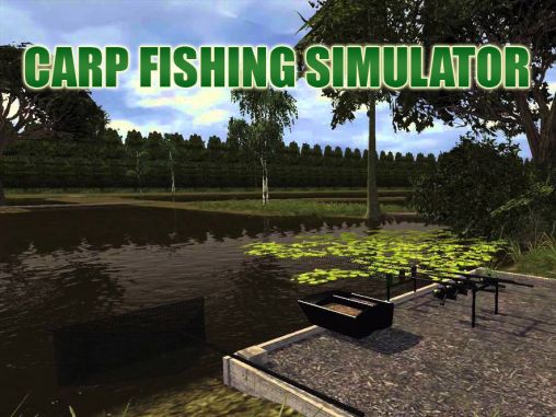 Carp fishing simulator poster