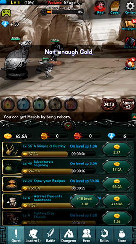 Cartoon dungeon: Rise of the indie games screenshot 1