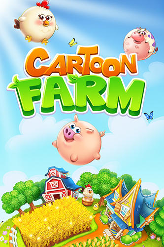 Cartoon farm poster