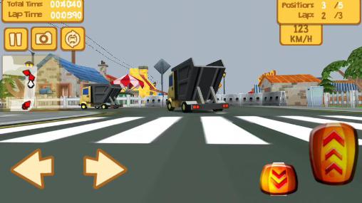 Cartoon race 3D: Car driver screenshot 3