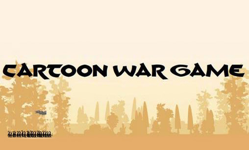 Cartoon war game poster