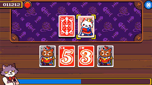 Cat stacks fever: Endless speed card game screenshot 3