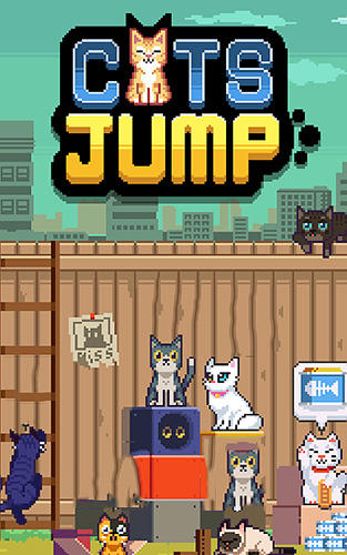 Cats jump! poster