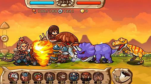 Caveman vs dino screenshot 4