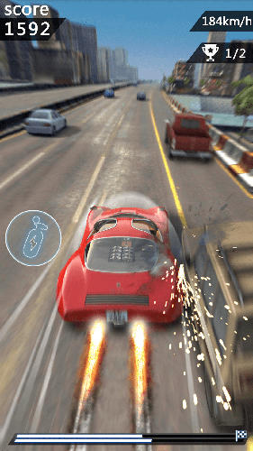 Chasing car speed drifting screenshot 3