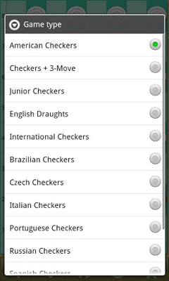 Checkers Pro V screenshot 1