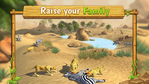 Cheetah family sim screenshot 2