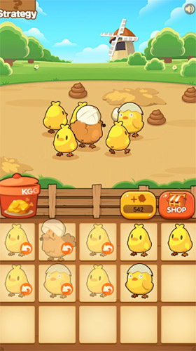 Chicken farm tycoon: Idle merge game screenshot 1