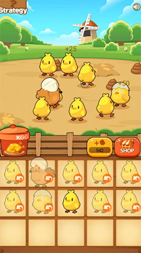 Chicken farm tycoon: Idle merge game screenshot 2