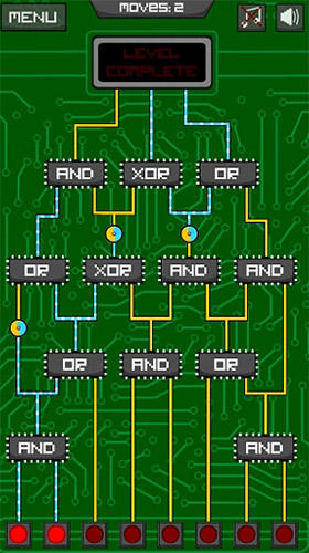 Circuit scramble: Computer logic puzzles screenshot 1