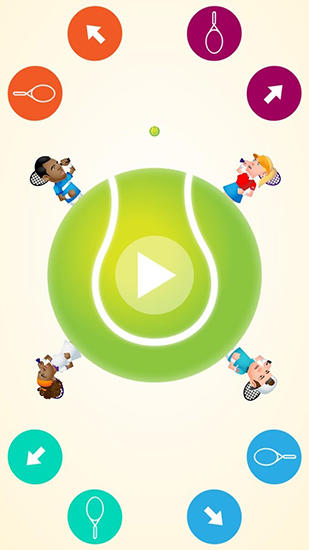 Circular tennis screenshot 2