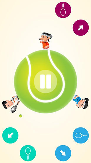 Circular tennis screenshot 3