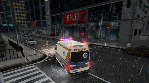 City ambulance: Rescue rush screenshot 3