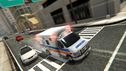 City ambulance: Rescue rush screenshot 4