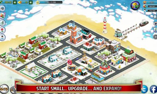 City island: Winter screenshot 2