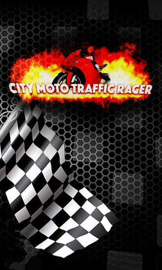 City moto traffic racer poster