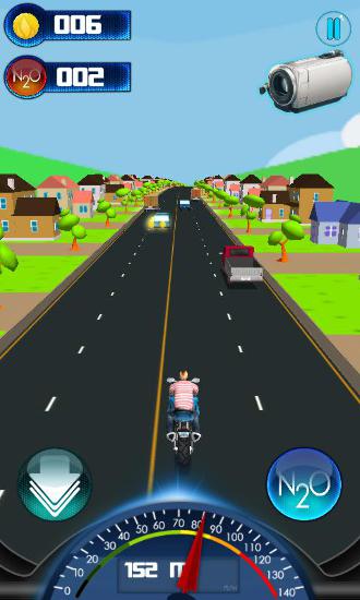 City moto traffic racer screenshot 3