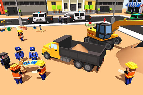 City police station builder screenshot 2