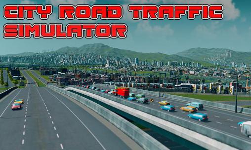 City road traffic simulator poster