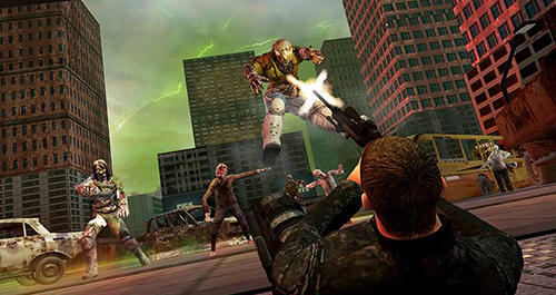 City survival shooter: Zombie breakout battle screenshot 3
